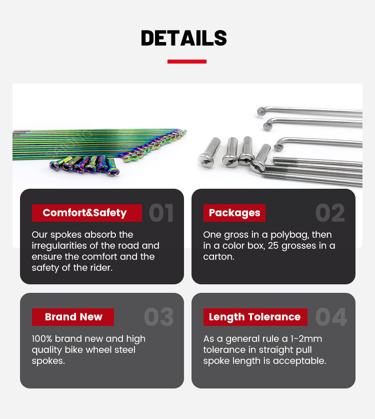 Buy Wholesale China Stainless Steel Titanium Mtb Bmx Bicycle Spokes ...