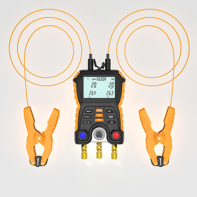 Ac Repairing Tool Air Conditioning Manometer Air Conditioner Manifold ...