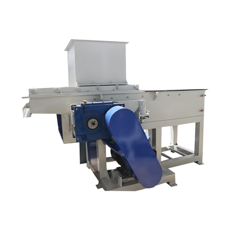 PLC Control Industrial Cardboard Shredding Machines , Cardboard Box Shredder  Machine