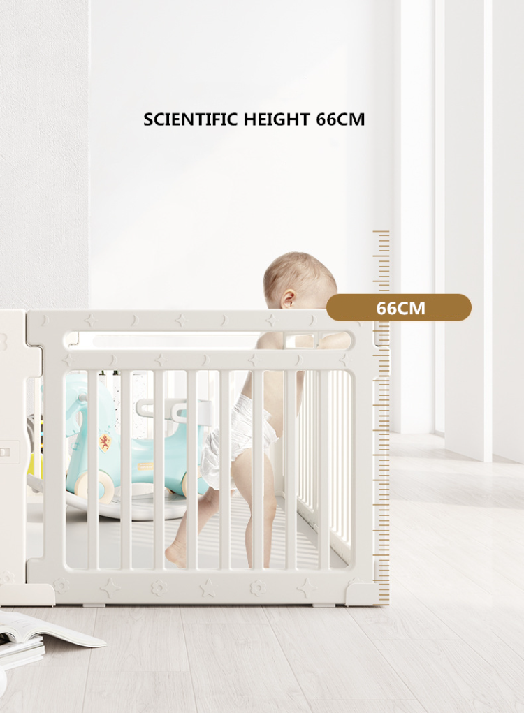 Baby Play Fence Indoor Playground Kids Baby Fence With Door Gate ...