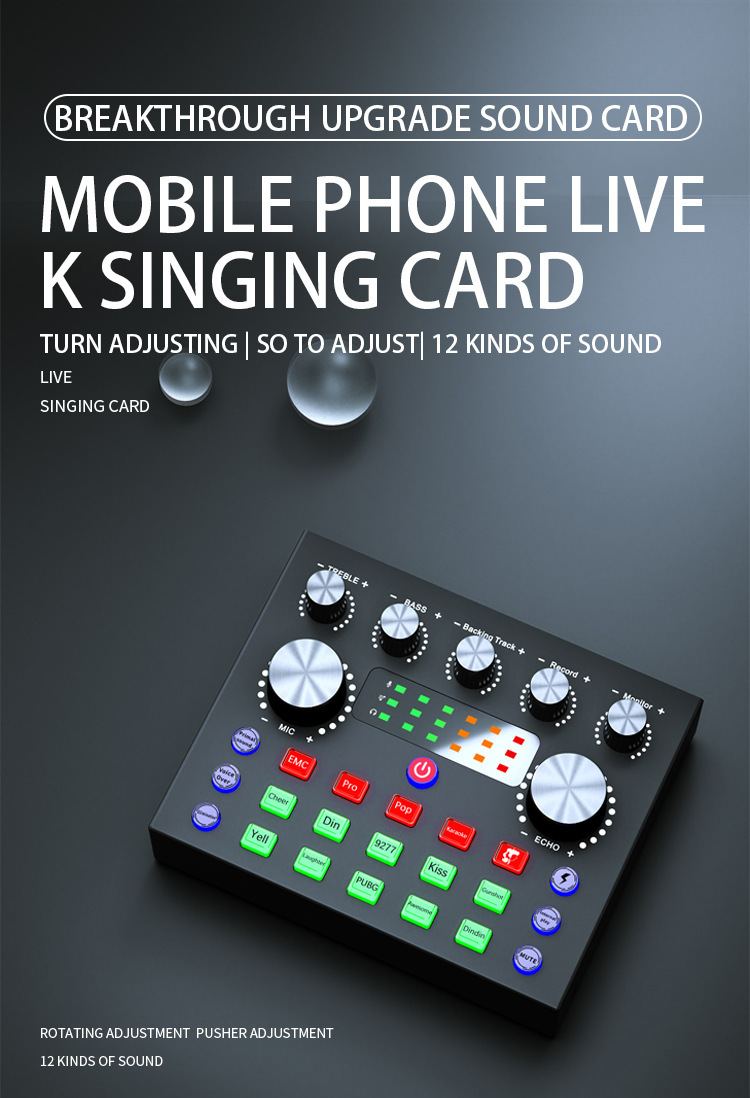 Buy Wholesale China External Usb Sound Card Studio Recording Audio