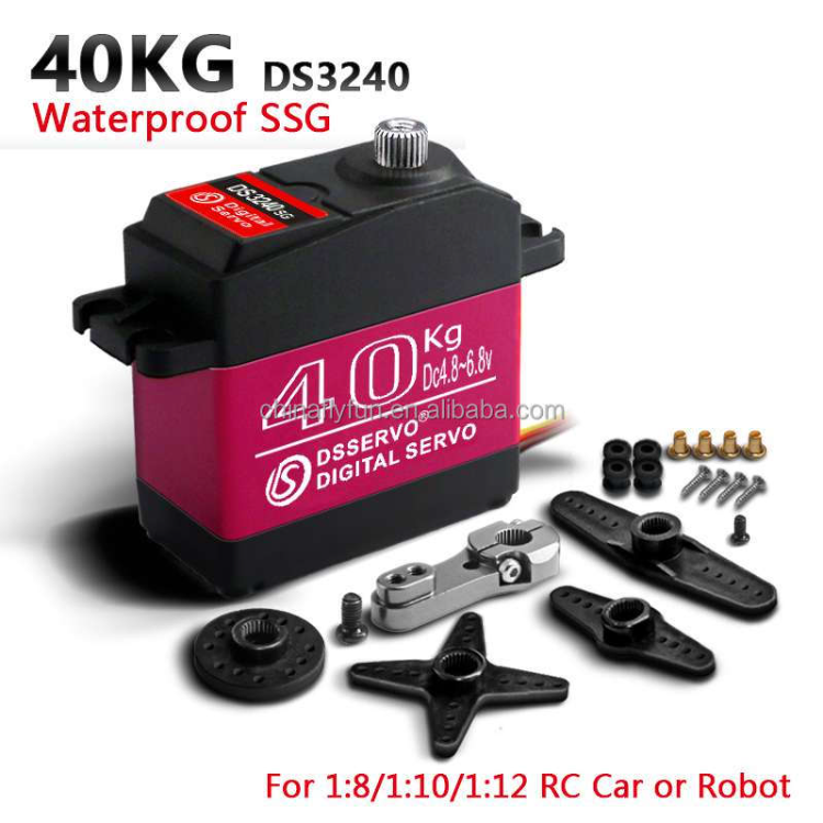 Metal Gear Servomotor DS51150 12V Digital Servo 150KG Model Car