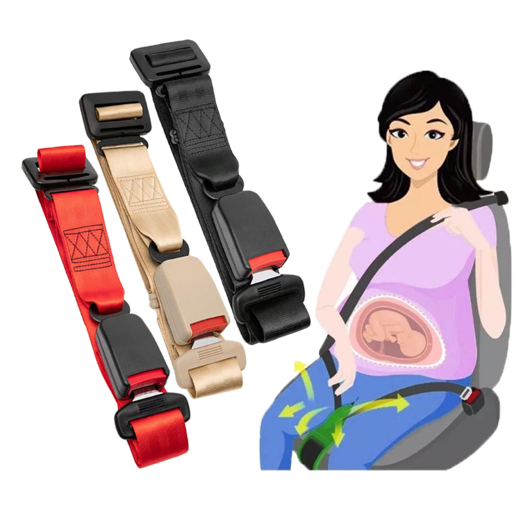 Buy Wholesale China High Tenacity Beige Pregnancy Safety Seat Belts Extender & Seat Belts