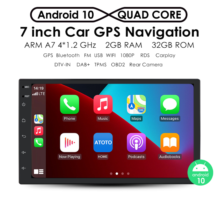 Vásárlás online T3l autórádió android 11 multimédia lejátszó a