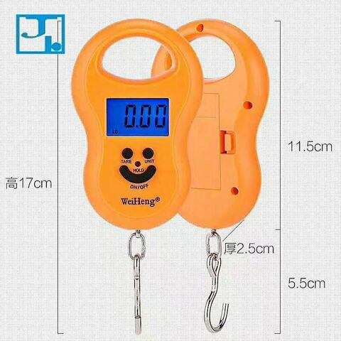 Mini 6Kg Fish Hook Weight Scale Pocket Weighting Hanging Scale Pocket Size  Small hook Scale