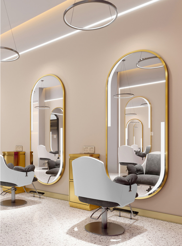 Wall Mounted LED Salon Mirror Light Smart Mirror Rectangle Defogger  Dressing Wholesale Full Length Mirror LED - China Mirror, Glass Mirror