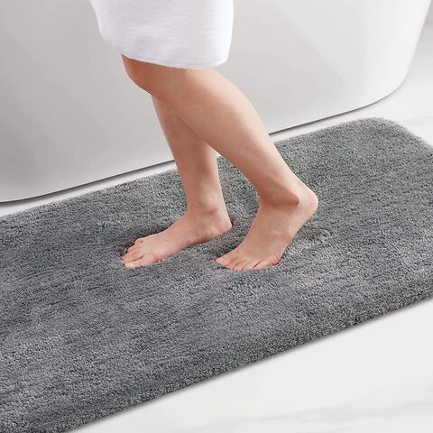 Soft Fluffy Bath Rug, Thickened Non-slip Absorbent Bath Mat