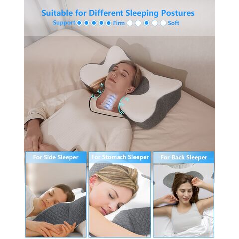 Factory Direct High Quality China Wholesale Support Side Sleeping Pillow  For Neck Pain Relief, Adjustable Cervical Pillow Fit Shoulder Perfectly,  Ergonomic Memory Foam $0.99 from Qingdao Etrip Smart Home Co.Ltd