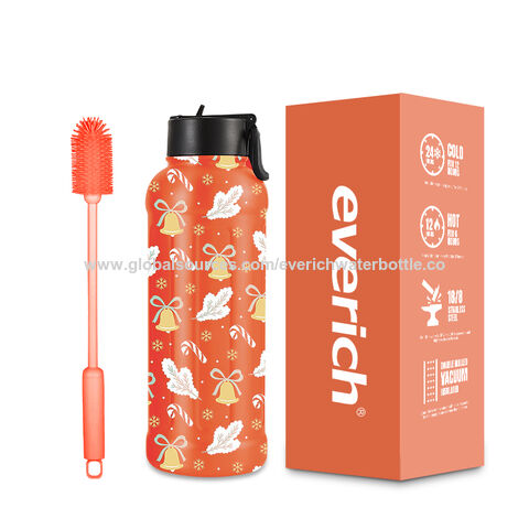 Customize Dual Wall 304 Stainless Steel Water Bottle Vacuum