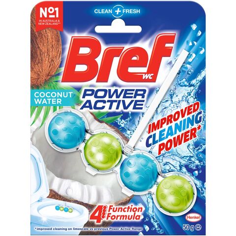Bref Wc Power active ocean scented toilet seat 4 ball 4 multifunction  formula 50 g