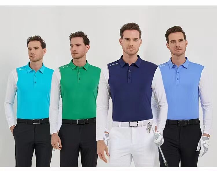 Men's Golf Shirt 1/4-zip Long Sleeve Polo Shirt Quick Dry Athletic Slim-fit  Hiking Shirts - Buy China Wholesale Men S Golf Shirts Polo Quick Dry  Lightweight $16