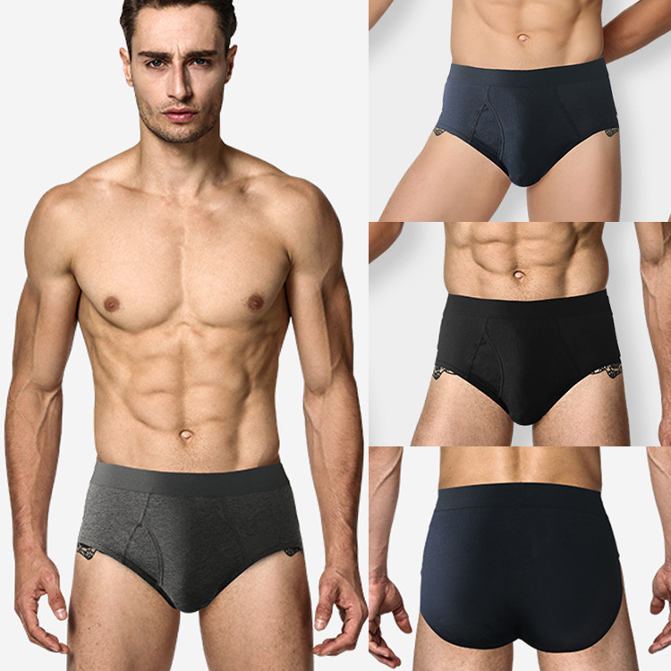 Men's Underwear Sexy Men Briefs Cotton Breathable Brand Mens Slip