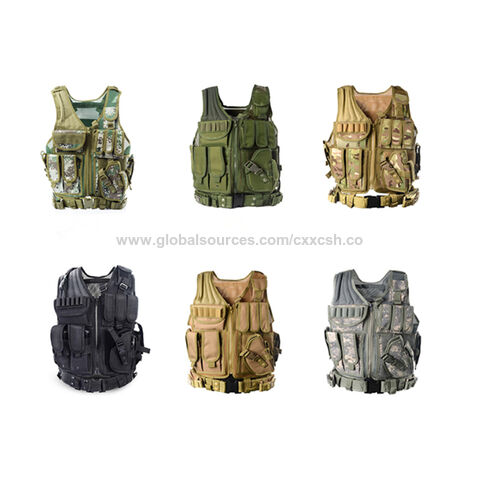 Militaire Gilet Tactique Amphibie Molle Veste de Protection pour