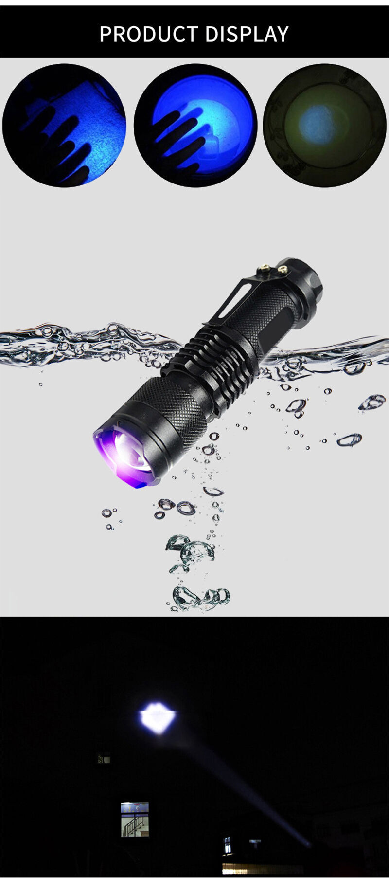 Mini Led Flash Buy Wholesale China Hot Xhp50 800 Lumen Usb Rechargeable And Zoomable ...