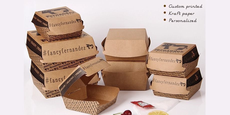 French Fries Box -by French fries packing box, Kraft paper packaging box,  food packaging box Product on Yostar Paper: Custom Paper Box Manufacturing  Co.