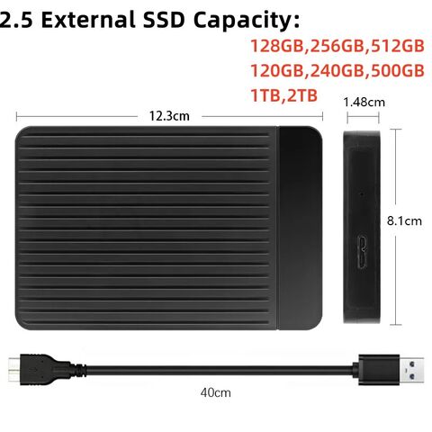 Atacado 2.5" SSD SATA 3 Solid State Drive Interno 120G 240G 480G 960G Disco Rígido para laptop PC unidade SSD externa