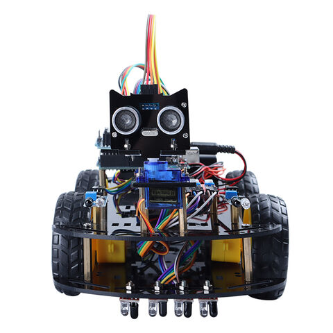 Kit De Châssis De Voiture Robot Intelligente 2WD