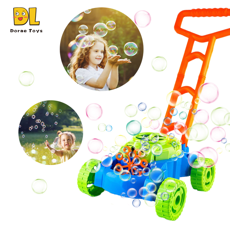 Bubble Mower For Toddlers, Kids Bubble Blower Machine Lawn Games