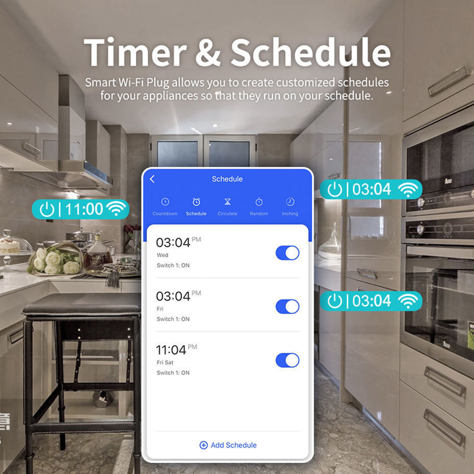Smart Socket Scheduler Bulk Buy China Wholesale Wi-fi Smart Usb Power Strip Voice Control Work ...