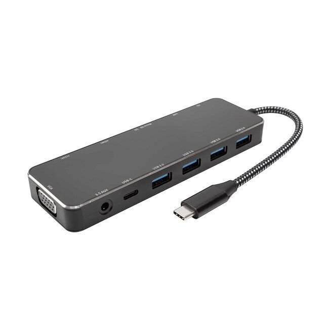 Satechi USB-C Mobile Pro HUB SD (1x USB-C PD,1x 4K HDMI,1x USB 3.0,  MicroSD, 3.5mm audio) - Grey
