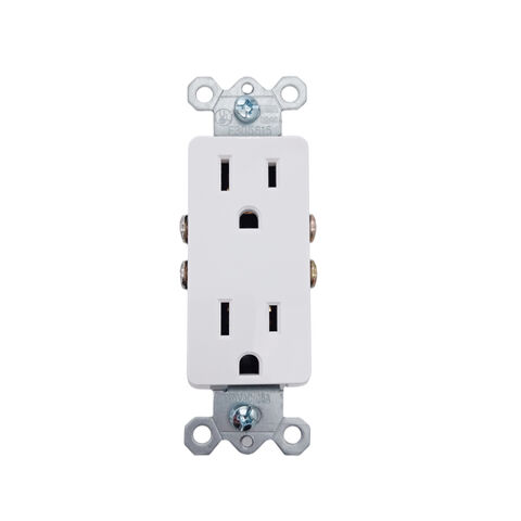 Buy Wholesale China 120v Us Standard Double Ac Outlet With 2 Usb Charger  Port Smart Wall Plug Socket & Wifi Power Sockets at USD 6.78