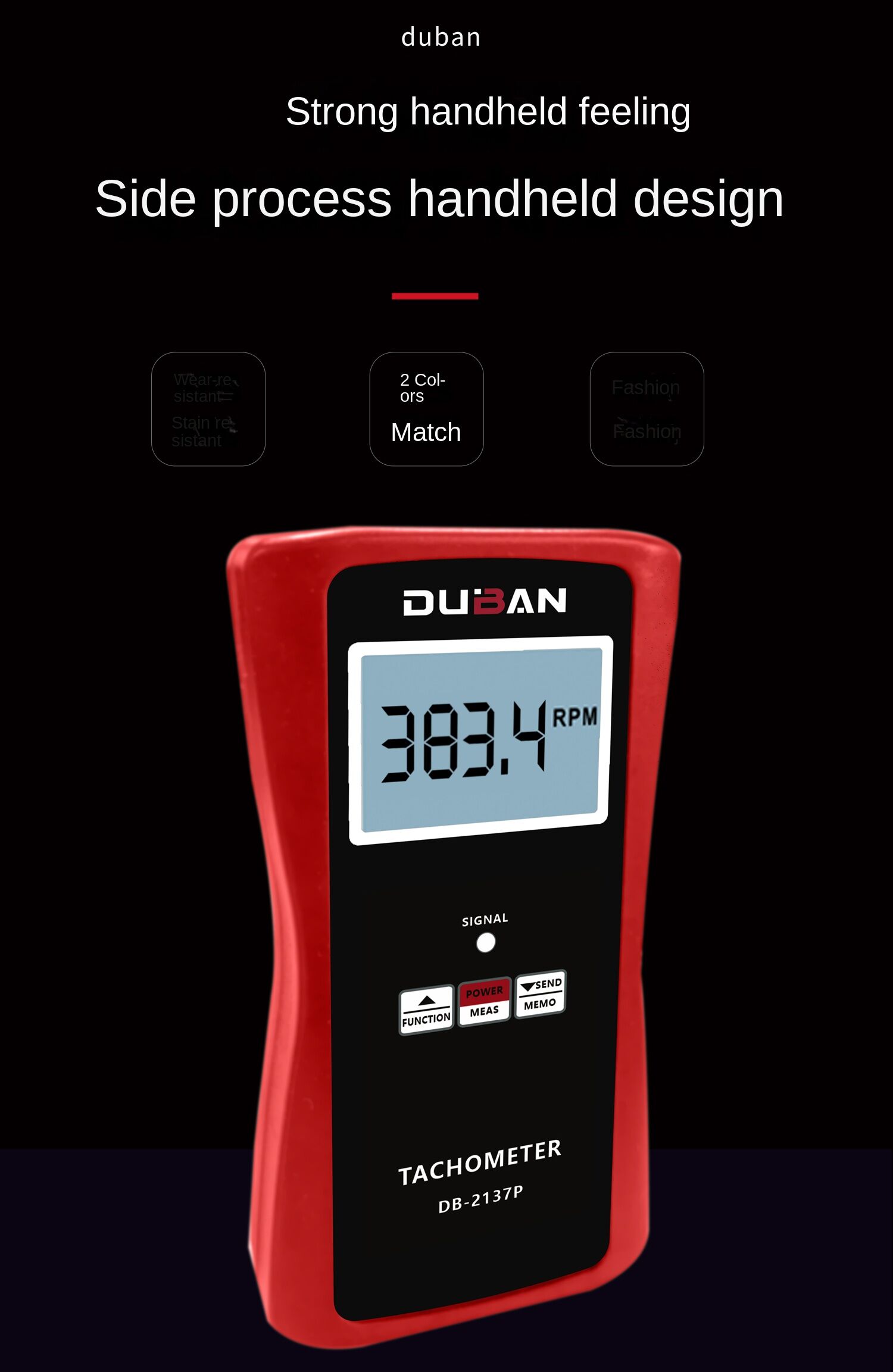 Multifunction Tachometer Db22dt237pc(strong Structure, Delicate, Easy