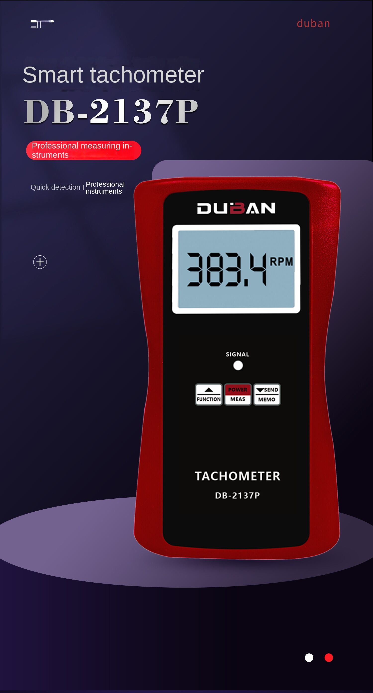 Multifunction Tachometer Db22dt237pc(strong Structure, Delicate, Easy