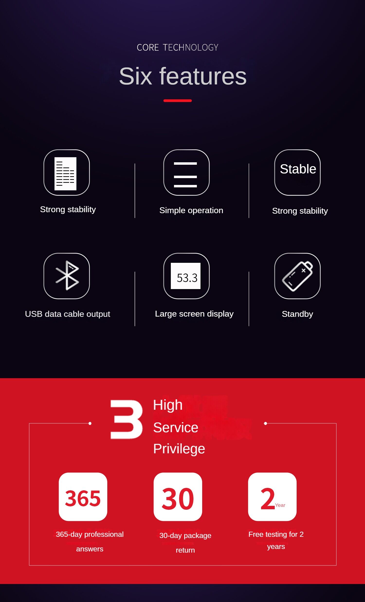 Multifunction Tachometer Db22dt237pc(strong Structure, Delicate, Easy