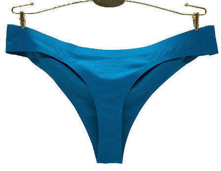 Buy Wholesale China Custom Design High Cut Ladies Mature Women Thong Panties  Sexy Ice Silk Seamless Underwear & Seamless Underwear at USD 3.5