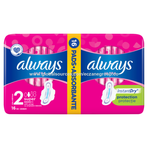Always Sensitive Normal Ultra (Size 1) Sanitary Towels 16 Pads - Boots