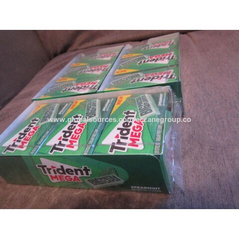 Pack de 20 chewing-gum sans sucre Wrigley's Airwaves (6 saveurs) avec boîte