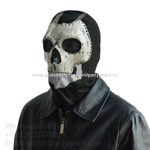 Unisex Horror Ghost Skull Mask ghost Call of Duty Latex Headgear