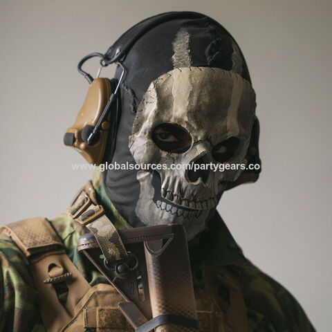 CALL OF DUTY HALLOWEEN GHOSTS SKULL HOOD FACE MASK COSPLAY