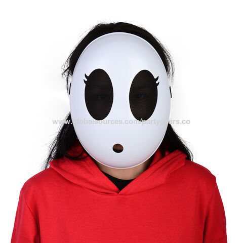 Buy Wholesale China White Shy Guy Mask Girl Halloween Mask Full