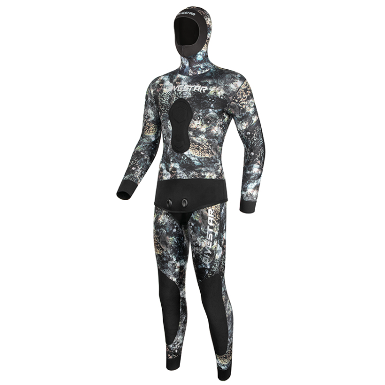 Bulk-buy Spearfishing Wetsuits for Men′s, 1.5mm Neoprene Camo Full