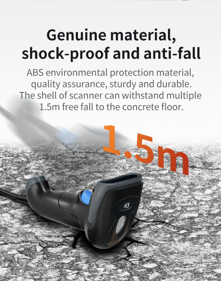 Buy Wholesale China 1d/2d Barcode Scanner Wired Handheld Usb Qr Code ...