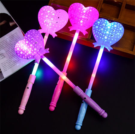 Buy Wholesale China Custom Led Glow Sticks Lollipop Stick Toys Flashing  Spinning Wand Children Toy Gleaming Space Ball Spinner Party Concert Favor  & Led Glow Stick at USD 0.32