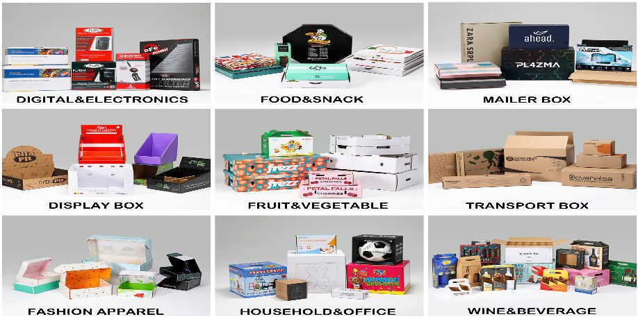 Free Sample Custom Printing Corrugated Display Box Product Display ...