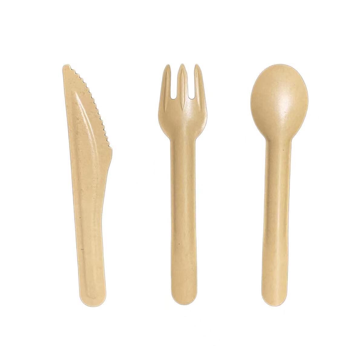 1000 Wooden Mr Chip Forks – 90mm Biodegradable Disposable Cutlery In Dispenser Box, Birchwood, Single-Use