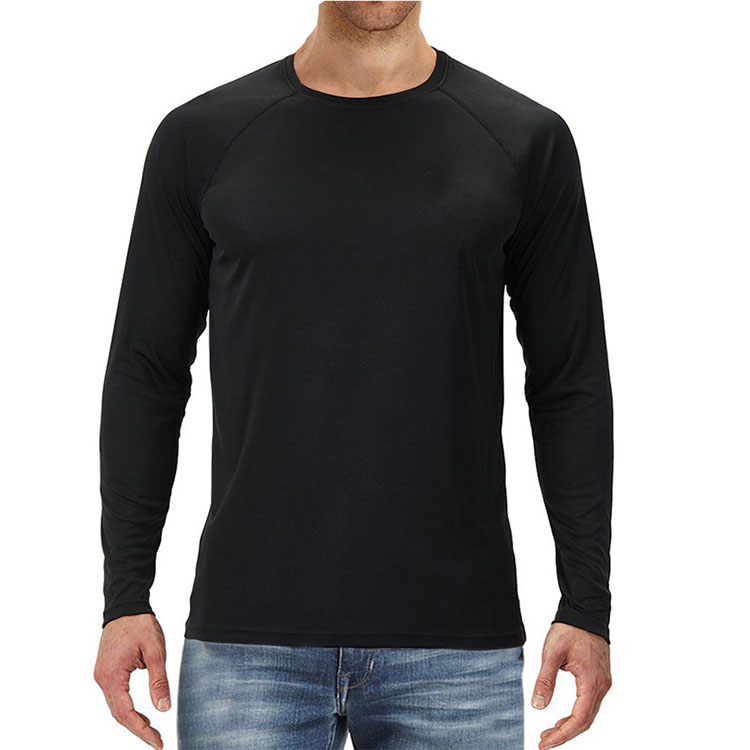 Men's UPF 50+ UV Protection Long Sleeve T-Shirt Sun Block Casual Fishing  Shirts
