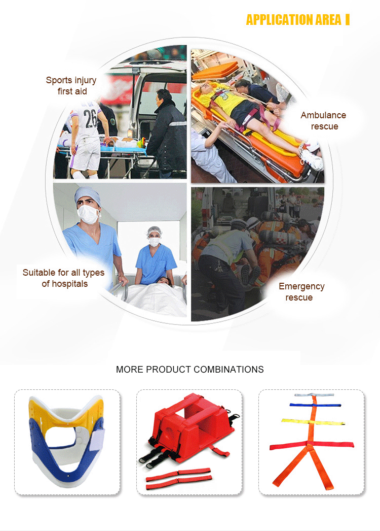 Buy Wholesale China Cheap Hospital Emergency Pe Spine Board Strap Nylon