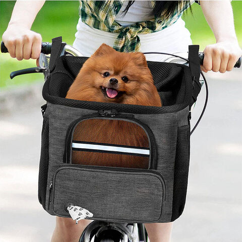 Pet Carrier Bag Backpack Polyester Breathable Dog Booster Car Seat Case Removable Pet Bicycle Basket For Small Cat Pet Back Pack Explore China Wholesale Airline Approved Dog Carriers Cat Travel Bags