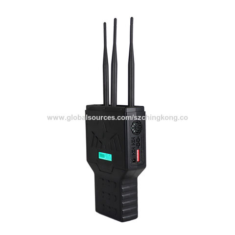 Buy Wholesale China High Power 3-band Portable Bluetooth Wi-fi Signal Jammer  & Cell Phone Jammer at USD 218