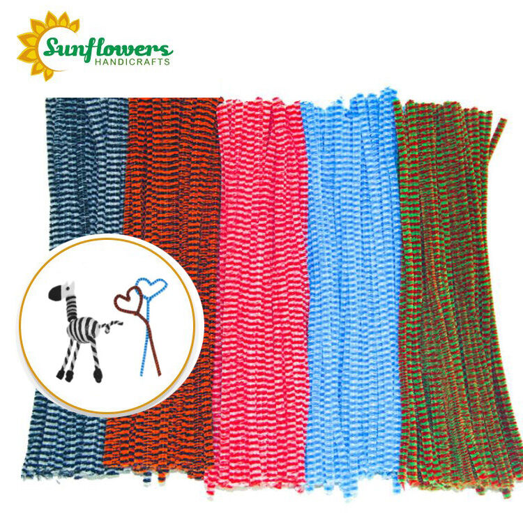 Buy Wholesale China Sunflowers 3cm 12 Thick Jumbo Chenille Pipe Cleaners  For Crafts Supplies Kids Diy Art Decoration & Chenille Pipe Cleaners at USD  0.042