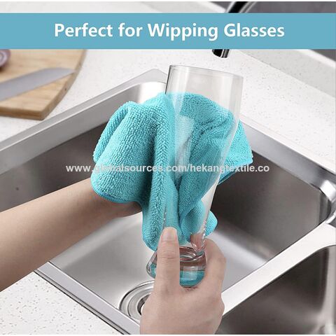 Buy Wholesale China Oem 12x12 Household Cleaning Microfiber Towels Kitchen  Towel & Towel at USD 0.3