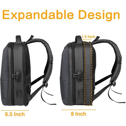 Buy Wholesale China Eva Hard Shell Laptop Backpack 15.6 Inch Password Lock  Backpack Customized Daypack & Eva Password Lock Backpack Bag at USD 11.5