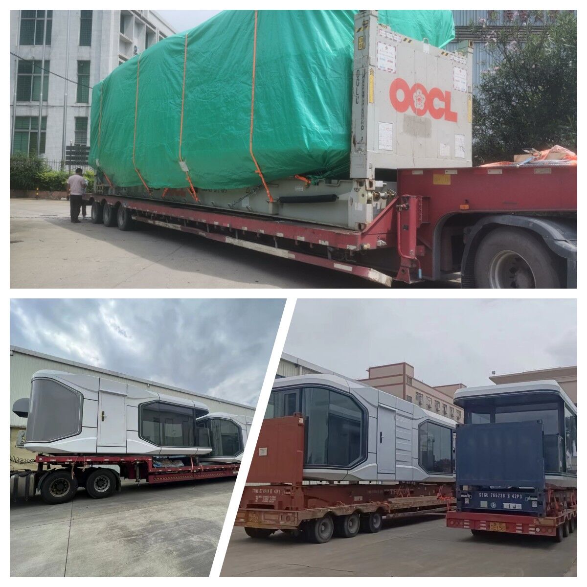 Maison Conteneur Préfabriquée Luxe - 6,1m à 12,2m Extensible