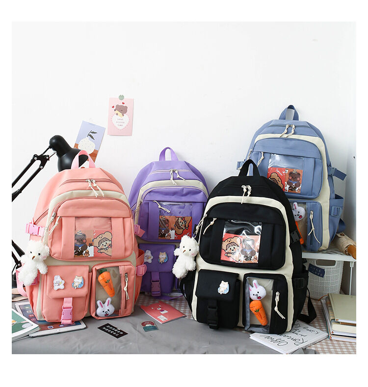 Cute Canvas Backpack for Girls School Bag Travel Daypack - China School Bag  and School Backpack price
