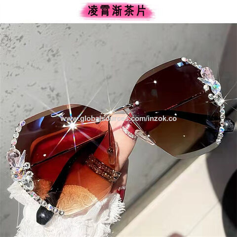 New Fashion Retro Designer Square Sunglasses for Women Men Luxury Brand Irregular Frame Anti Blue