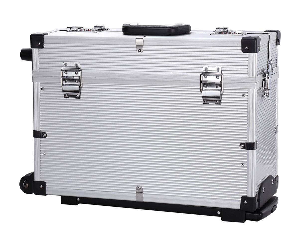 Mallette aluminium vide pour 160 outils